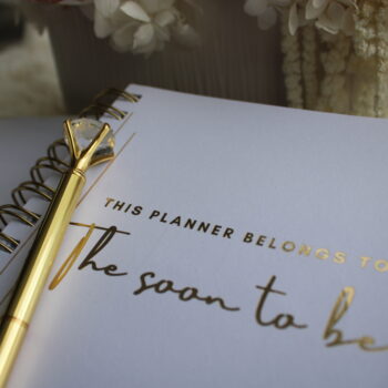 The I Do Package - Wedding Planner Book, Pen & Digital PDF