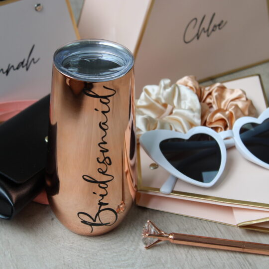 Personalised Wine tumbler from I Do Diary