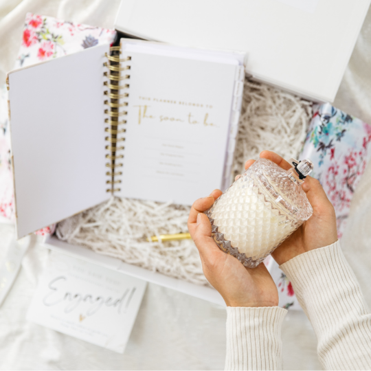 Wedding Planner & Candle Keepsake Box - Image 2