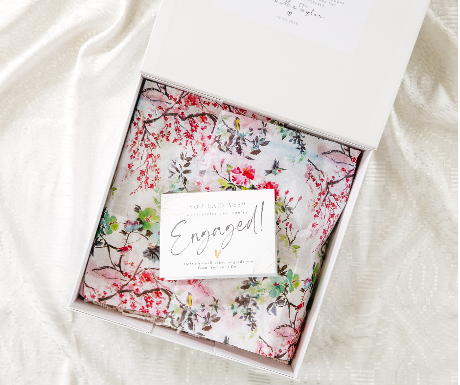 Wedding Planner & Candle Keepsake Box