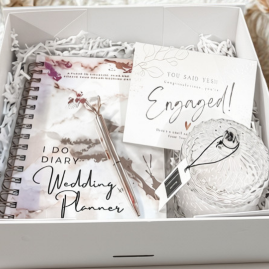 Wedding Planner & Candle Keepsake Box